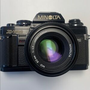 Minolta X-700 35mm Film Camera with Lens